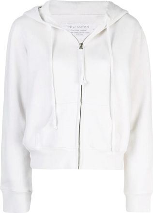 Nili Lotan Callie zip up hoodie
