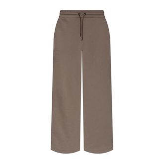 Emporio Armani ASV Elastische Trainingsbroeken met Tailleband - Dames - Sweatpants - Bruin - XS - Broeken