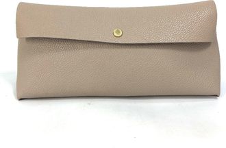Louis Vuitton Beige Leather Pouch (Pre-Owned)