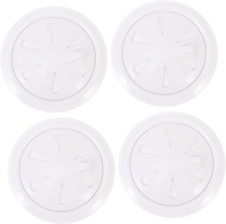 OEM Piezas De Tapas Antiatascos Para Desag&uuml;es De Suelo, Tapones Para Pelo De Ba&ntilde;o, Bloqueadores De Pelo Para Desag&uuml;es De Lavabos, Pp Blanco Segue