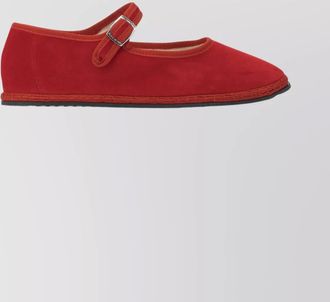 Vibi Venezia velvet ballerina flats