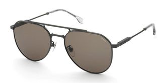 Lozza SL2435 0627 Mens Sunglasses Grey Size 59