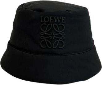 Loewe Pre-owned Cap - Heren - Vintage Accessoires - Zwart - ONE Size - Vintage