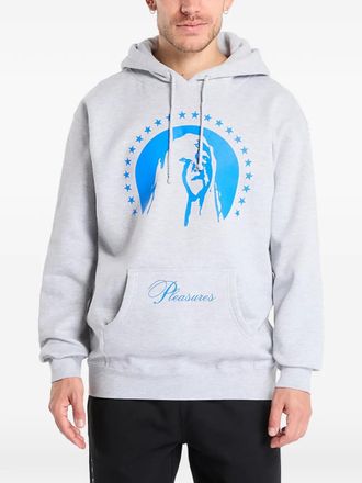 Pleasures graphic critic hoodie - Grey