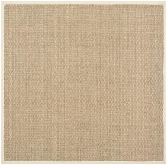 Safavieh Alfombra hierba marina beige 152 x 152 cm
