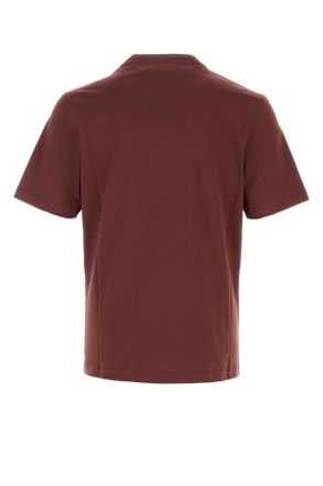 Brunello Cucinelli Cotton T-Shirt - Burgundy