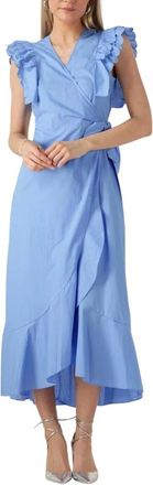 Object Object, Dames, Jurken, Blauw, Maat: XS