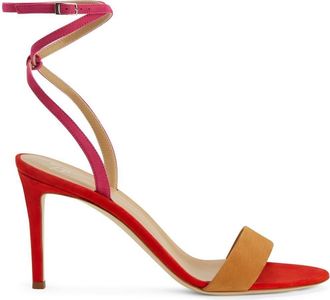 Giuseppe Zanotti 85mm Erwan sandals - women - Suede - 39.5 - Red