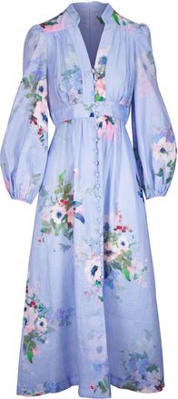 Zimmermann Everly midi dress - Blue