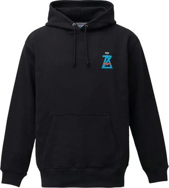 Anrealage Felpa con stampa grafica Doraemon e cappuccio - Nero