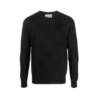Moschino Heren, Truien, Zwart, Maat: XL