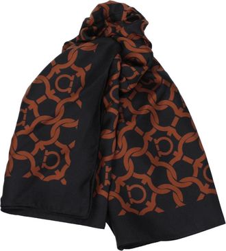 Ferragamo Dames, Accessoires, Zwart, Maat: ONE Size Zijde