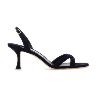 Jimmy Choo London High Heel Sandals, female, Blue, 5 1/2 UK, Elsy 70