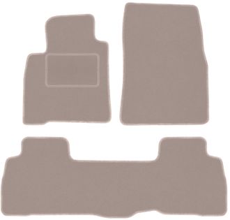 OEM Alfombrillas De Terciopelo Beige Para Toyota Land Cruiser J200 Fl Todoterreno (2015-)