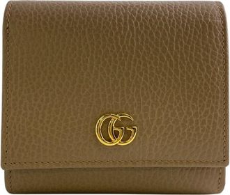 Gucci Beige Leather Wallet (Bi-Fold) (Pre-Owned)