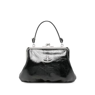 Vivienne Westwood Orb-plaque Patent Tote Bag