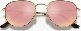 Ray-Ban Rb 3548N Hexagonal - unisex - Zonnebrillen - Geel - 48 MM - Accessoires