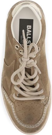 Golden Goose Womens Sneakers Ball Star Tobacco-Gold Trainers Tobacco/gold