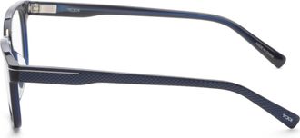 Tumi VTU0135003LW Square Acetate Frame Eyeglasses - Navy
