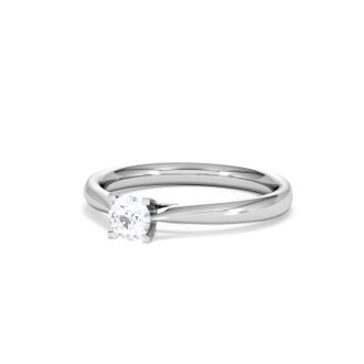 The Diamond Store Engagement Ring Grace 0.33ct Lab Diamond G/Vs in Platinum