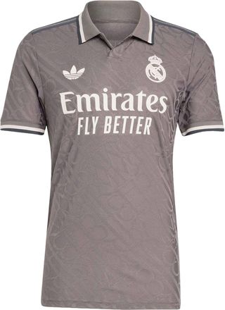 adidas Real Madrid 24/25 Third Authentic Jersey Grey IY1761