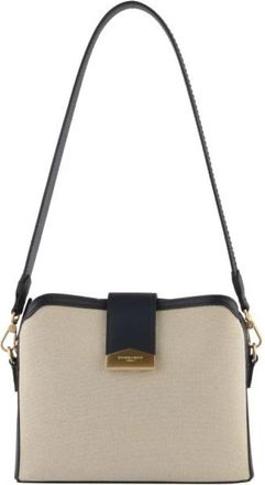 Pourchet Cavalcade Lin - MM Port&eacute; travers - Dames - Schoudertassen - Beige - ONE Size - Leer - Tassen