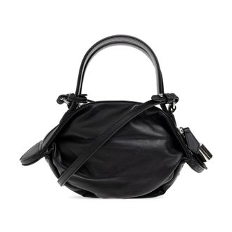 Kenzo Tassen, Heren, Zwart, ONE Size, Leer, Kumo Mini Crossbody Tas