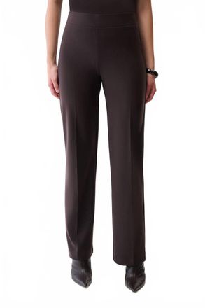 Joseph Ribkoff Classic Wide-Leg Pants In Mocha