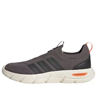 adidas Cloudfoam Flex Sock Shoes Charcoal Carbon Dusky Orange KK3487