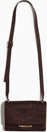 H&M Crossbody Bag in Dark Brown at Nordstrom