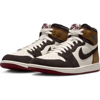 Nike Jordan Air Jordan 1 Sneaker in Shadow Brown/multi-Color at Nordstrom, Size 10.5