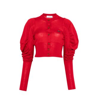 Vivienne Westwood Puff-sleeve Cardigan