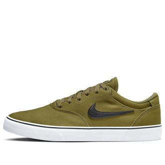Nike SB Chron 2 Canvas Skate Shoes Olive Green DM3494-301