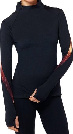 Shape Active Distance Long Sleeve Jacket In Black