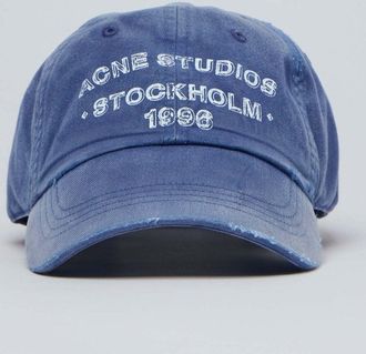 Acne Studios Washed Logo Cap