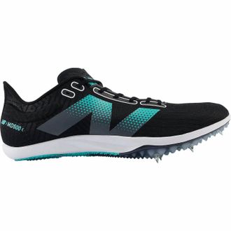 New Balance Mens Fuelcell Md500 V9 Shoe In Black/cyber Jade/graphite