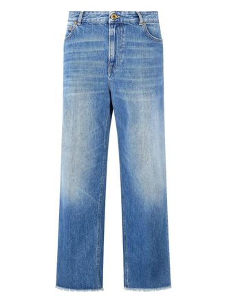 Roberto Cavalli high-waisted wide-leg jeans - Blue