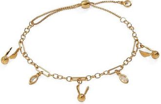 Alex and Ani Harry Potter Golden Snitch And Navette Multi Charm Pull Chain Bracelet at Nordstrom