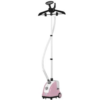 OEM Plancha Vertical 1800w 1,4 l Con Temperatura Ajustable En 11 Niveles Y Barra Telesc&oacute;pica Para Hogar Oficina Rosa