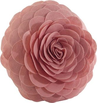 Saro Lifestyle Flower Pillow