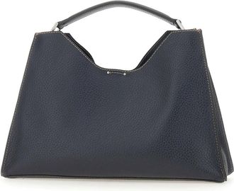Gianni Chiarini Aurora Schoudertas - Dames - Handtassen - Blauw - ONE Size - Leer - Tassen