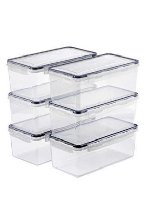 Sorbus 6-Pack Food Storage Containers in Clear at Nordstrom Rack