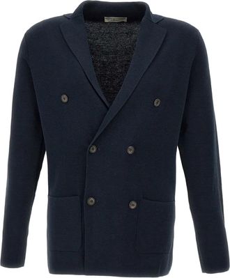 FILIPPO DE LAURENTIIS Blazer doppiopetto - Blu