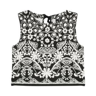 Max Mara Sleeveless Tops, female, Multicolor, Size: 2XS Sleeveless Tops