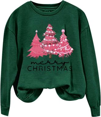 Generic Your Orders Deal of The Day Buy Again Winter Essentials for Women Ladies Autumn Winter Warm Christmas Cute Printed Sweatshirt Long Sleeve Pullover Hoo