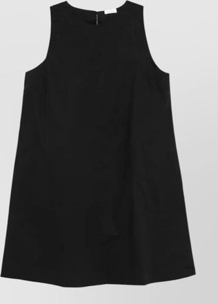 Roberto Collina a line cotton mini dress sleeveless