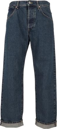 TELA GENOVA Tobia Selvage Straight Jeans - Heren - Regular Fit Jeans - Blauw - W33 - Katoen - Jeans