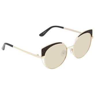 Guess Guess By Marciano Smoke Mirror Cat Eye Ladies Sunglasses GM0796 32C 53