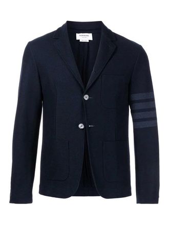 Thom Browne Sport Coat In Double Face Tech Twill