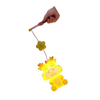 OEM L&aacute;mpara Led Con Forma De Drag&oacute;n Y Ojo Amarillo Retorcido